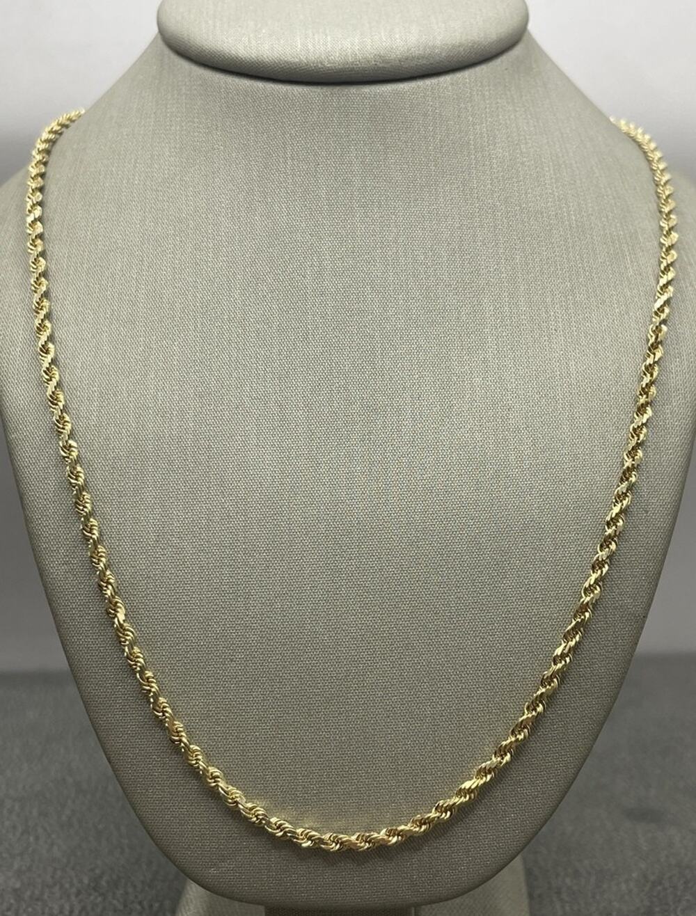 14K Yellow Gold Rope Chain (26071)